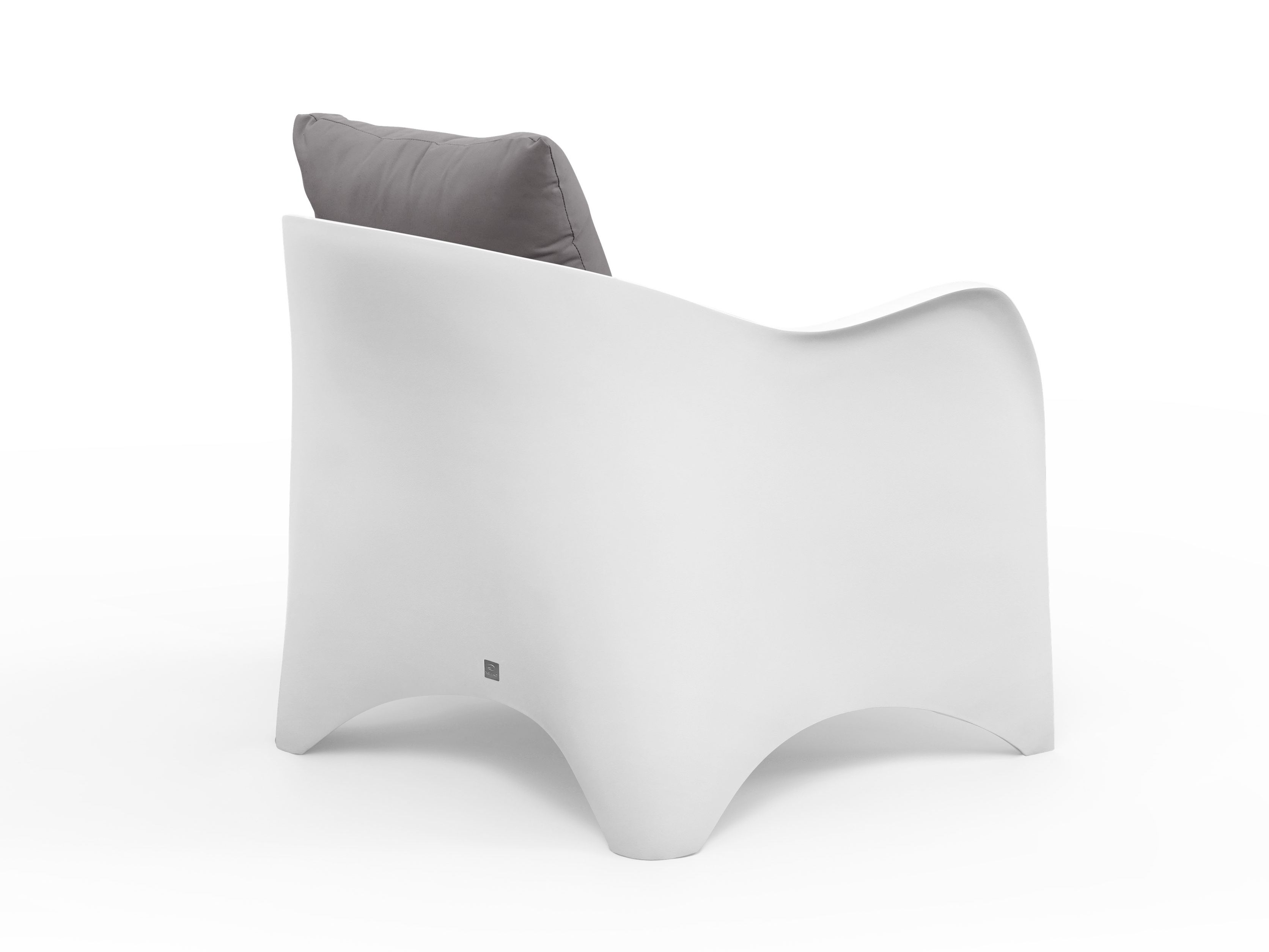 Стекловолокно садовое кресло с подлокотниками GANSK океан ARCH-00084535 - Вид №2