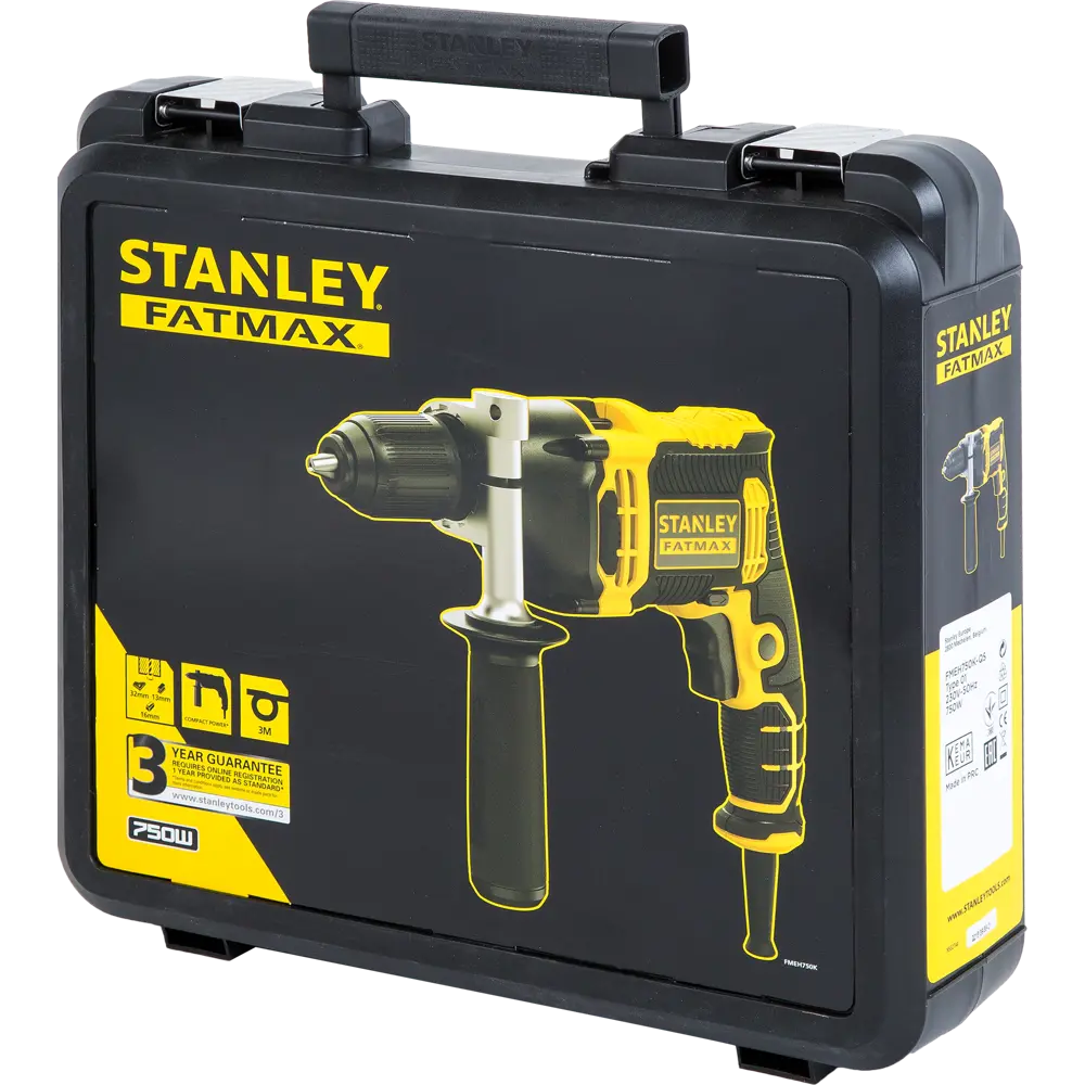 Дрель ударная Stanley Fatmax FMEH750K, 750 Вт STLM-2011226 - Вид №7