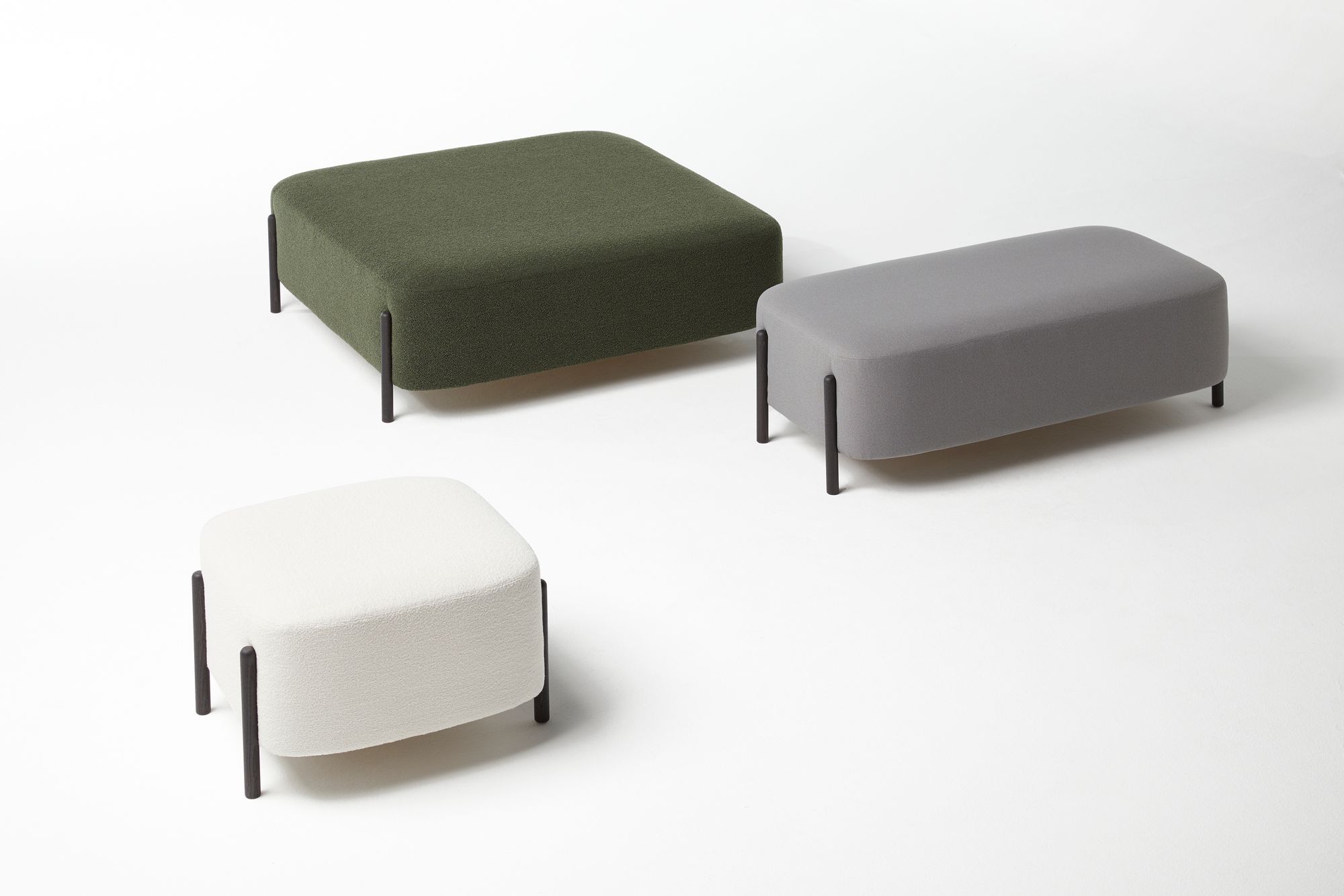 Квадратный пуф из ткани Blasco&Vila RC Wood ARCH-00113903 - Вид №4