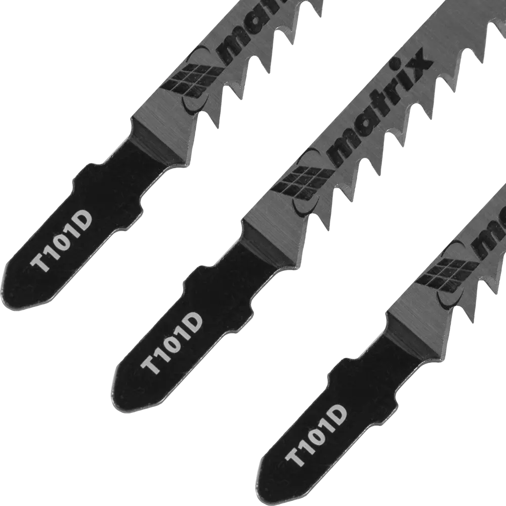 Пилка для лобзика по дереву Matrix T101D быстрый рез, 3 шт STLM-2207500 - Вид №2