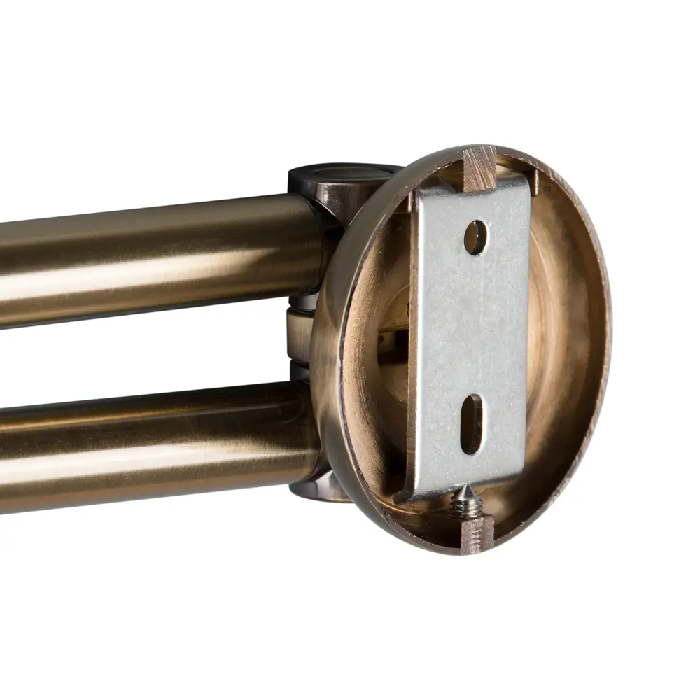 Крючок двойной Antico цвет латунь VERRAN STLM-2016567 - Вид №3