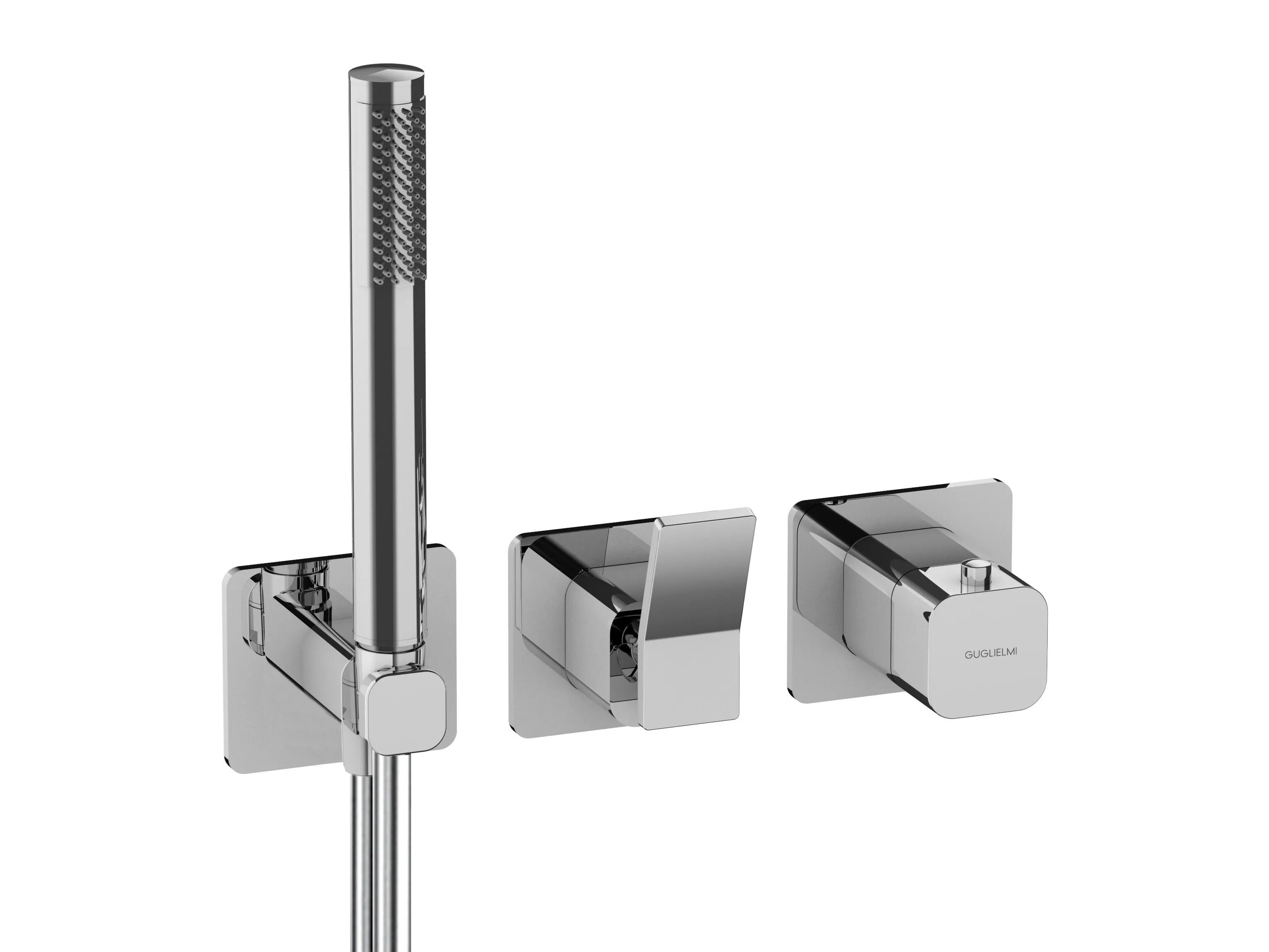 Термостатический смеситель для душа с ручным душем GUGLIELMI RUBINETTERIE Centanni ARCH-00074710 - Вид №1