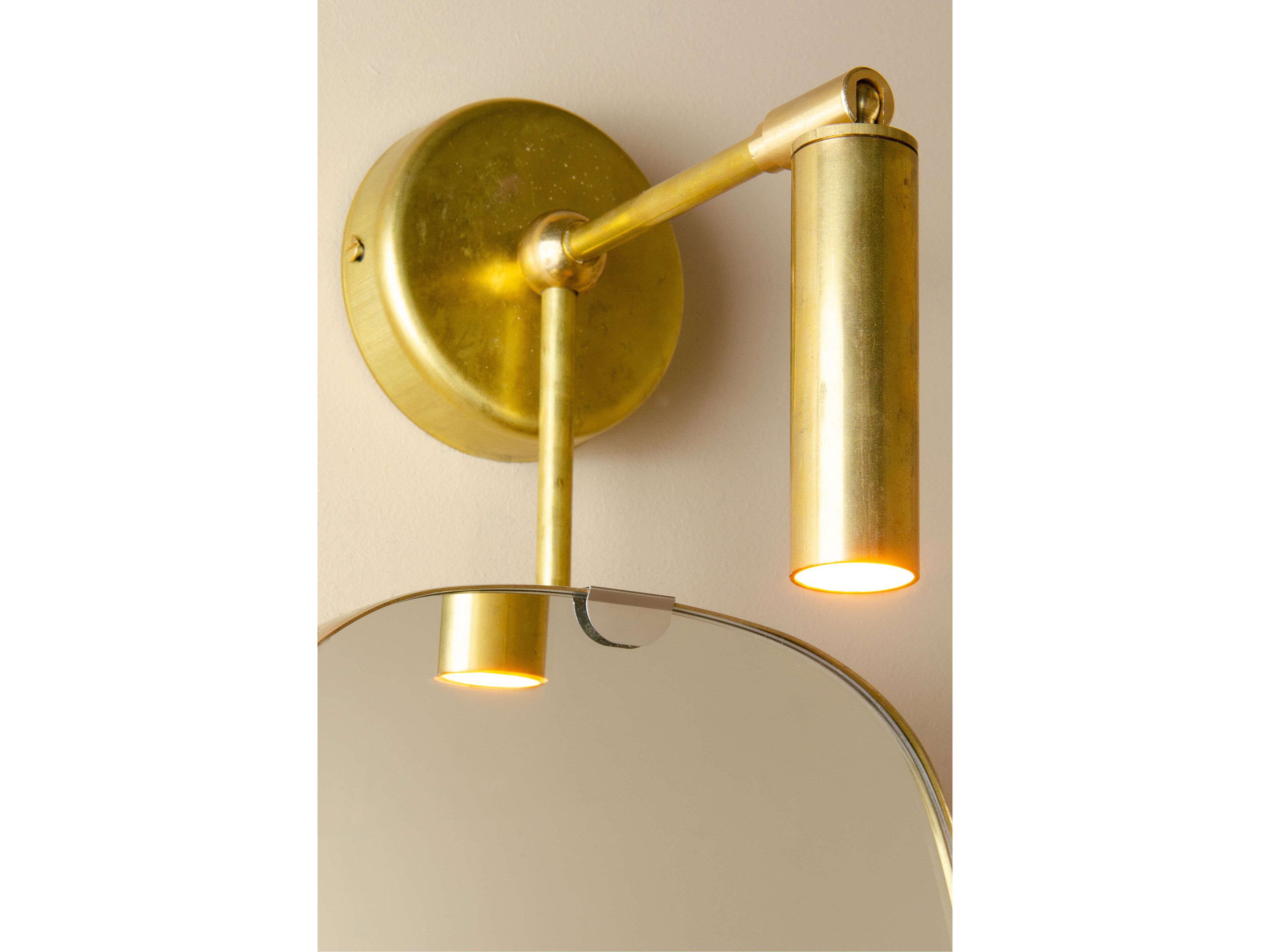 Зеркало со встроенным настенным освещением Renzo Serafini GOCCIA DI LUCE ARCH-00065996 - Вид №2