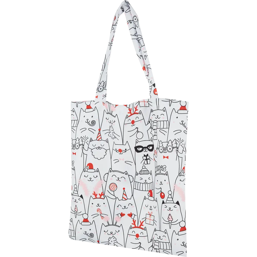 Сумка шоппер Коты Баюны 40x45 см SEASONS STLM-2096349