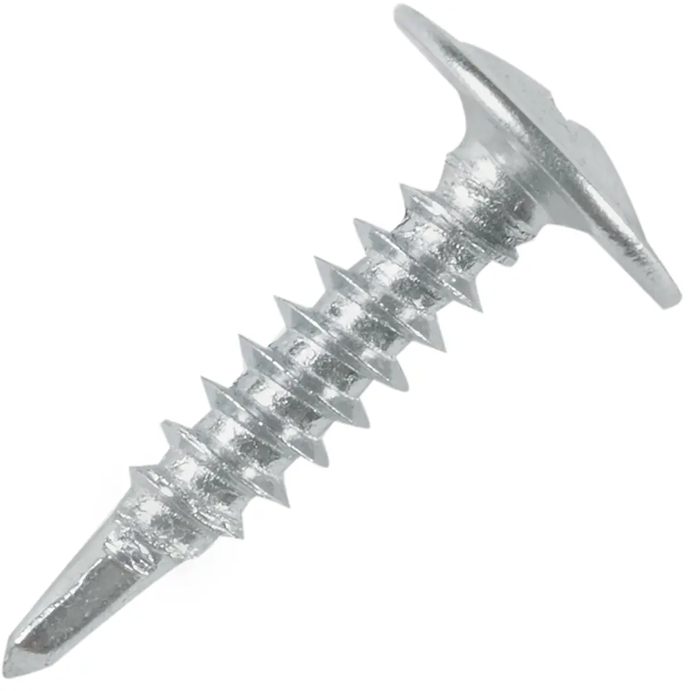 Саморезы для тонких пластин Standers оцинкованные с буром 4.2х19 мм, 15 шт STLM-2014031