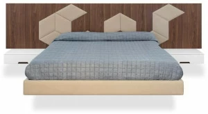 Maiullari Подвесная двуспальная кровать с высоким изголовьем Patchwork