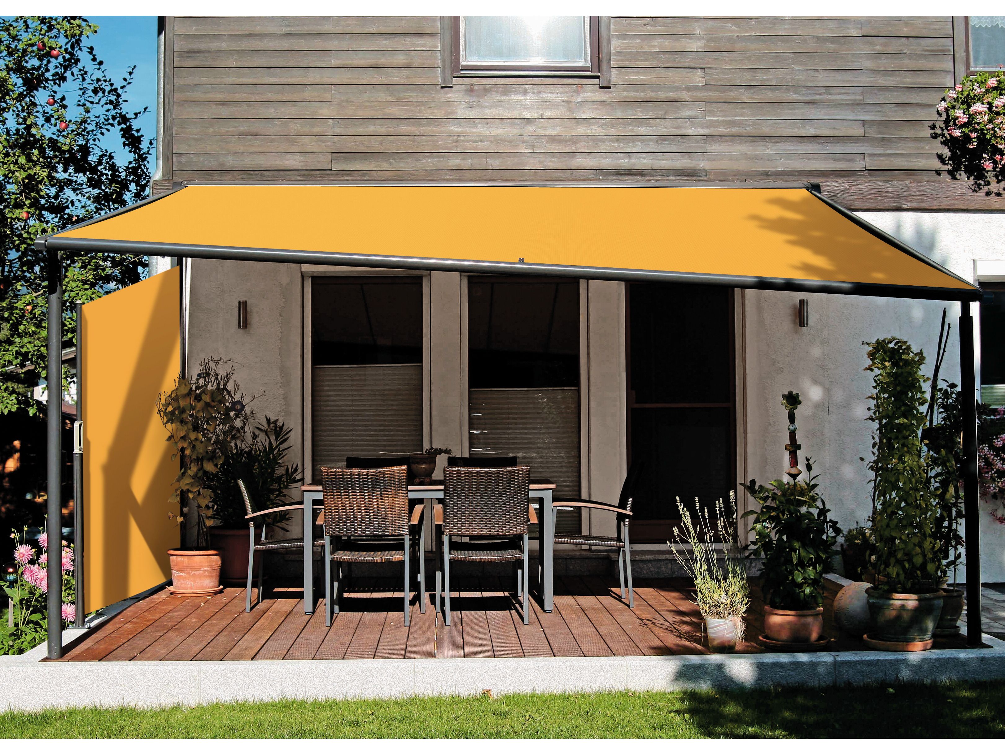 Моторизованный тент с боковыми направляющими markilux MARKILUX PERGOLA CLASSIC ARCH-00131538