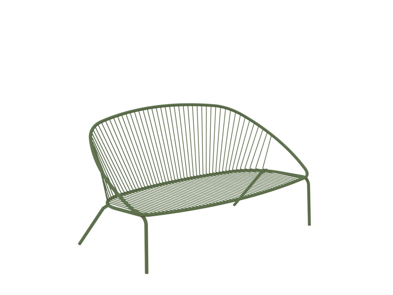 2-местный металлический садовый диван Vermobil Aria ARCH-00026821 - Вид №8