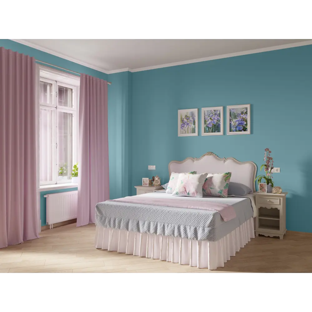 Краска для внутренних работ Parade Ice цвет лазурно-серый 0.9 л STLM-2068391 - Вид №5