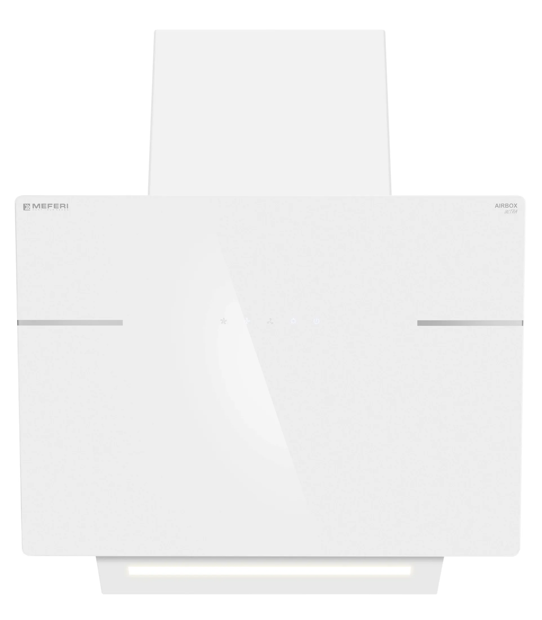 9168703 Вытяжка наклонная Meferi AIRBOX60WH ULTRA белый STDN-0056503 - Вид №1