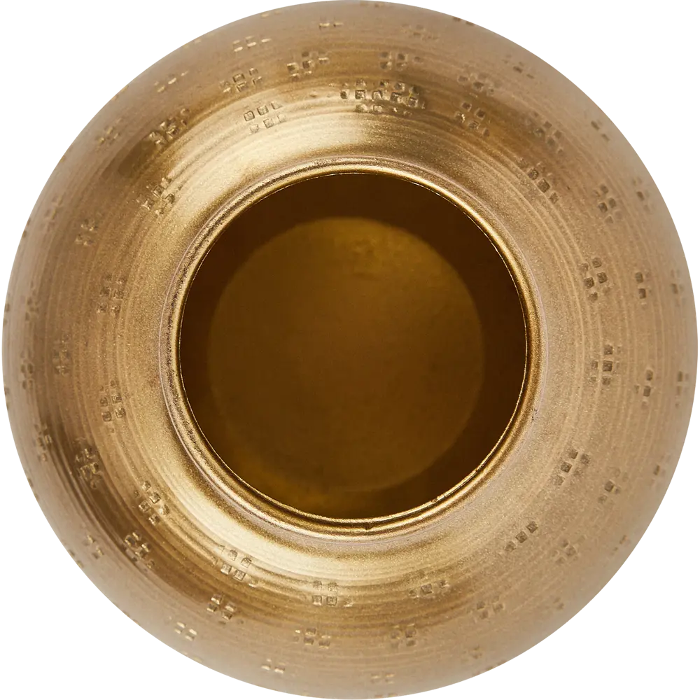 Ваза Atmosphera металл коричневый 14 см STLM-2065073 - Вид №2