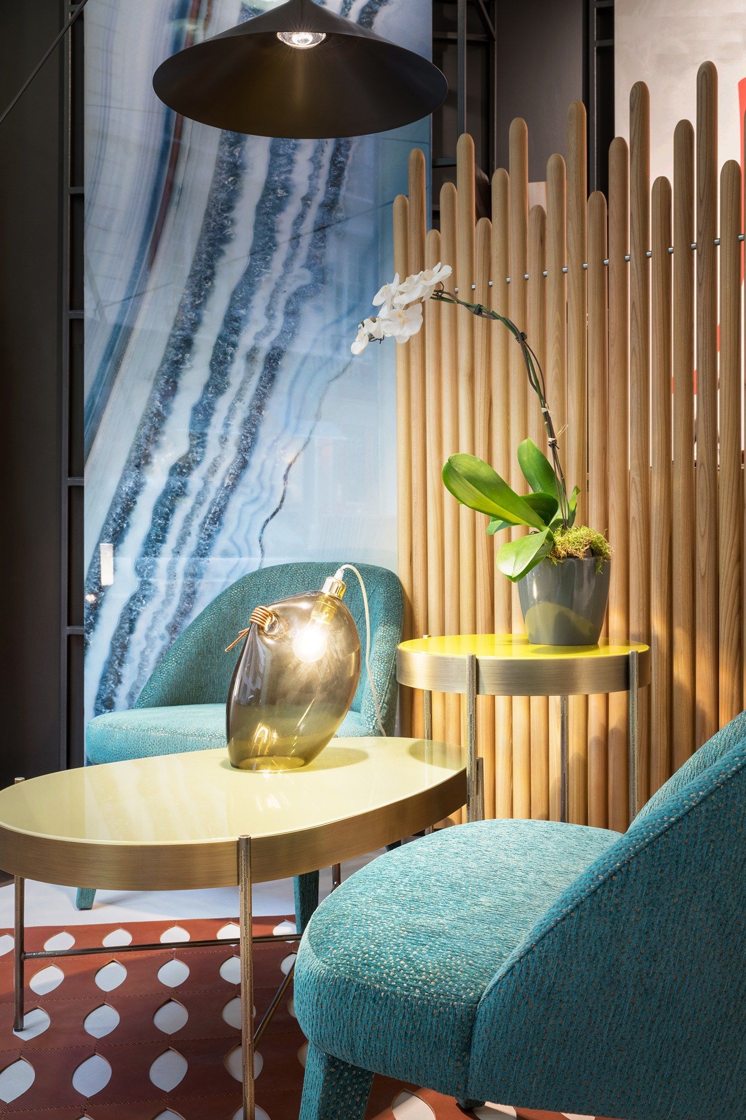 Светодиодная настольная лампа из муранского стекла Siru ARCH-00123498 - Вид №2