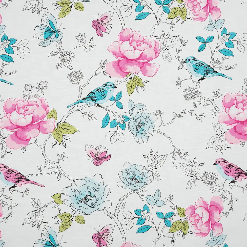 Штора на ленте «Эдем», 145х260 см, цвет красный ВАСИЛИСА STLM-2007034 - Вид №1