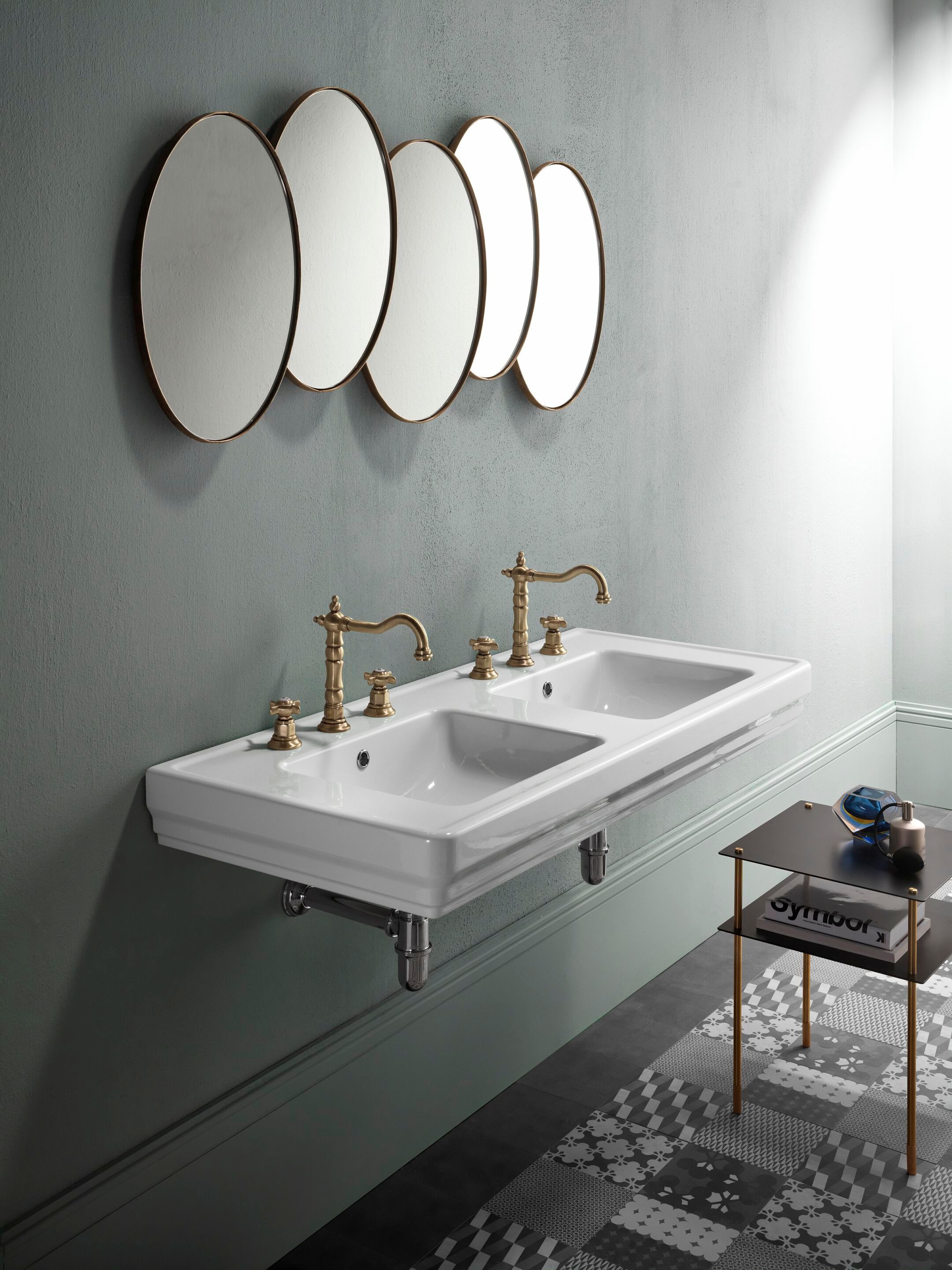 Двойной подвесной умывальник GSI ceramica Classic ARCH-00149377 - Вид №2