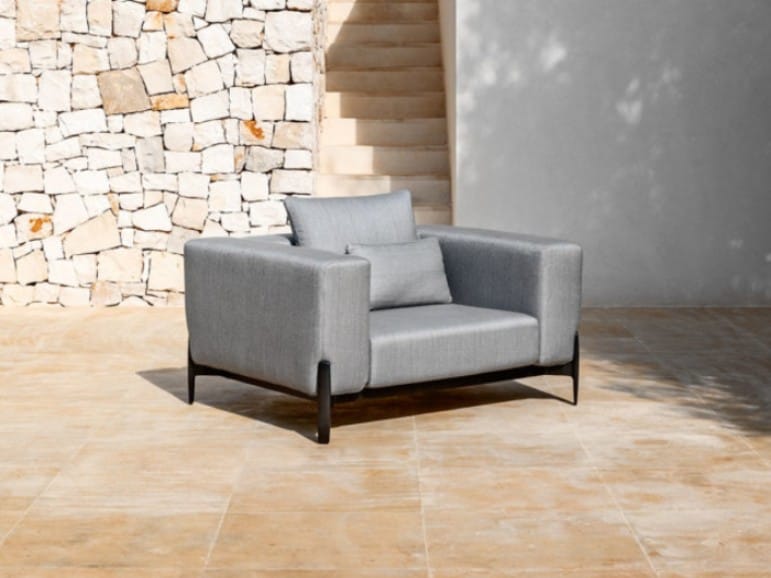 Тканевое садовое кресло с подлокотниками MY YOUR Push ARCH-00035279