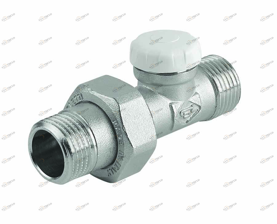 Carlo Poletti V11612Q Клапан прямой, с подключением для медной или пластиковой трубы 