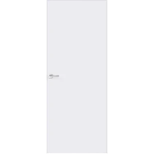 Дверь межкомнатная глухая Invisible 70x200 см левая под покраску (с замком) 85599871 STLM-2095947
