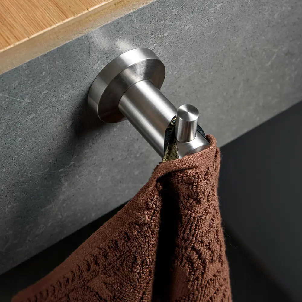 Крючок одинарный Force цвет хром WESS STLM-2093814 - Вид №2