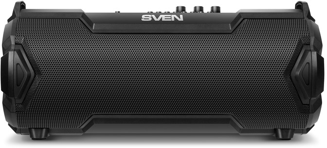 SV-018139 Ас ps-475, черный (30 вт, bluetooth, fm, usb, microsd, led-дисплей, 2х2000ма*ч) Sven Santreyd 