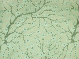 Gancedo Бархатная ткань с цветочными мотивами Sakura Te0723-002-135