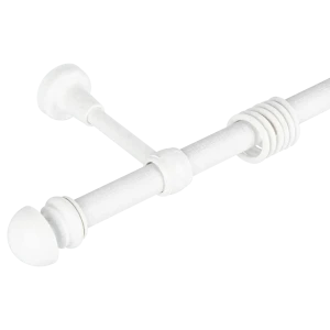 Карниз однорядный Санторини 240 см пластик