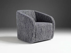 Egoitaliano Вращающееся кресло со съемным чехлом из ткани