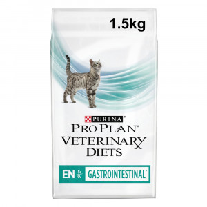 ПР0033163 Корм для кошек Veterinary Diets EN St/Ox для снижения проявлений острых кишечных расстройств, сух. 1,5кг Pro Plan