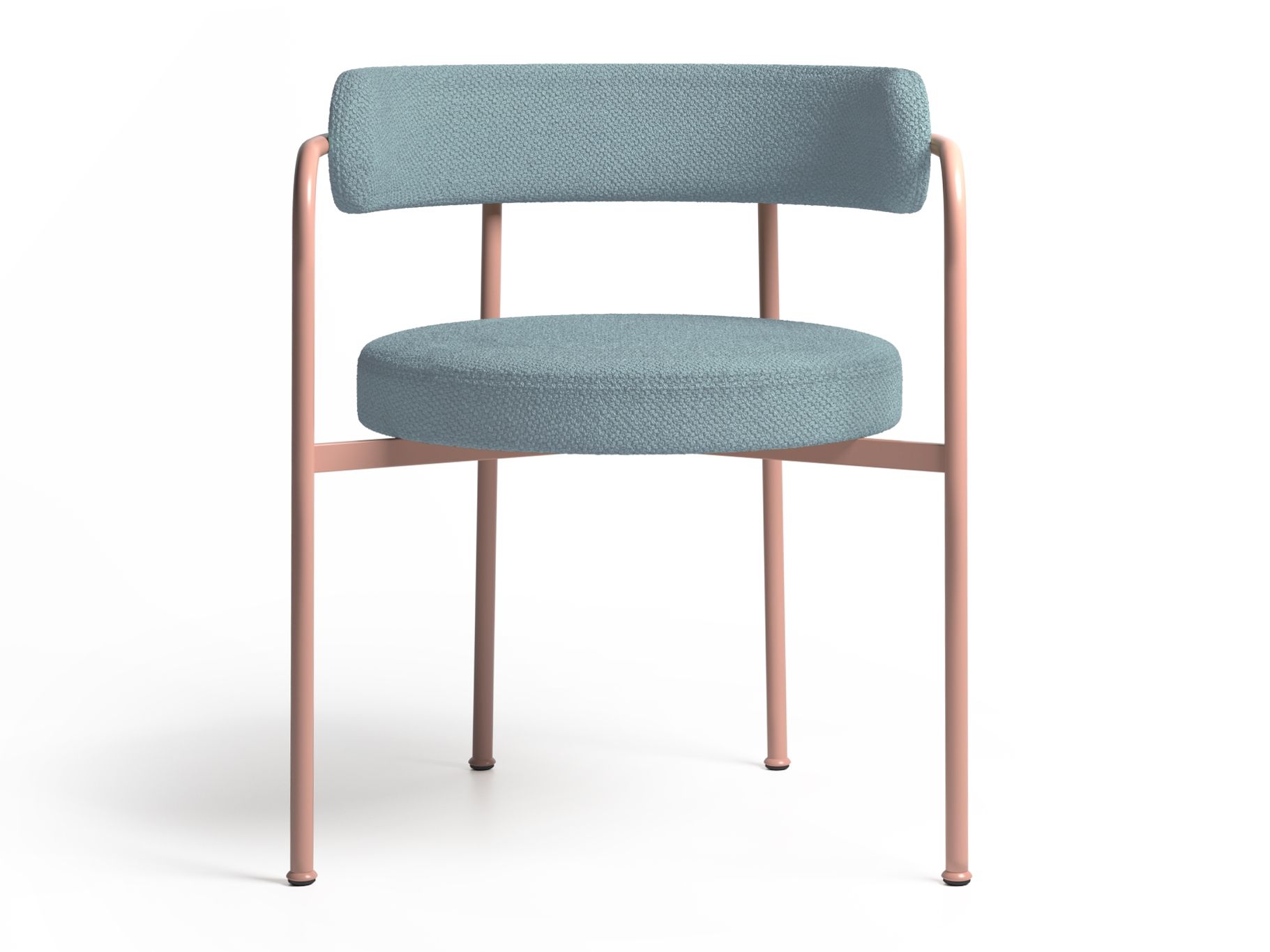 Мягкий тканевый стул с подлокотниками JOB’S Giotto ARCH-00038395