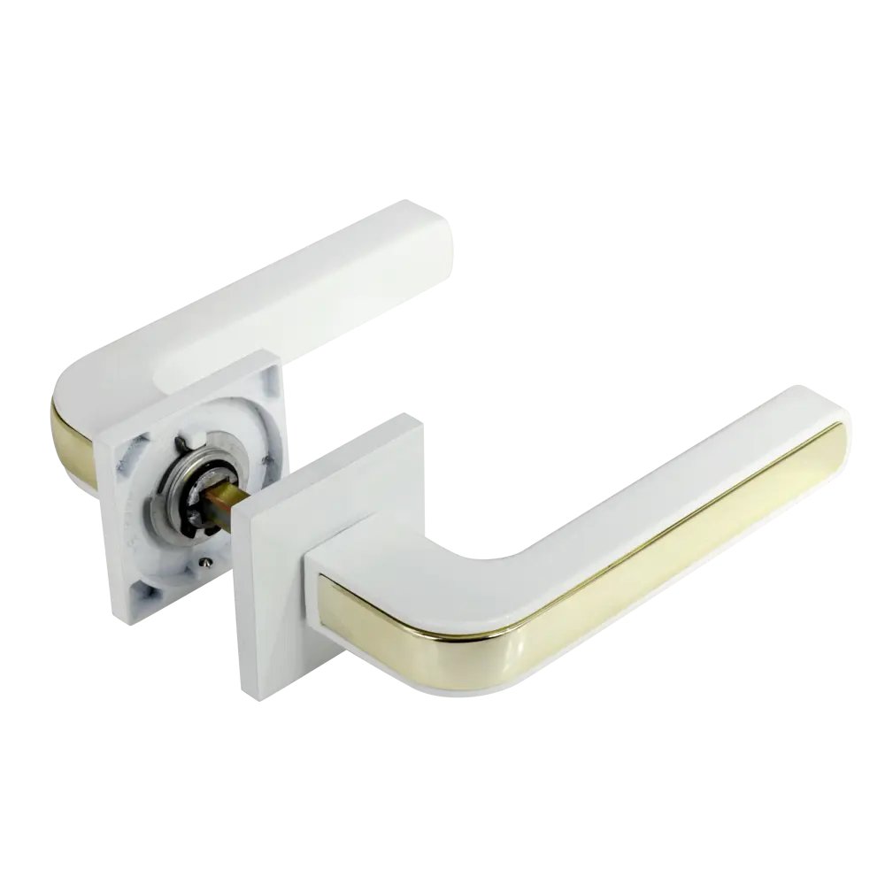 Дверные ручки Edson EDS-174B-Q2 белые для межкомнатных дверей 85170514 STLM-0059410