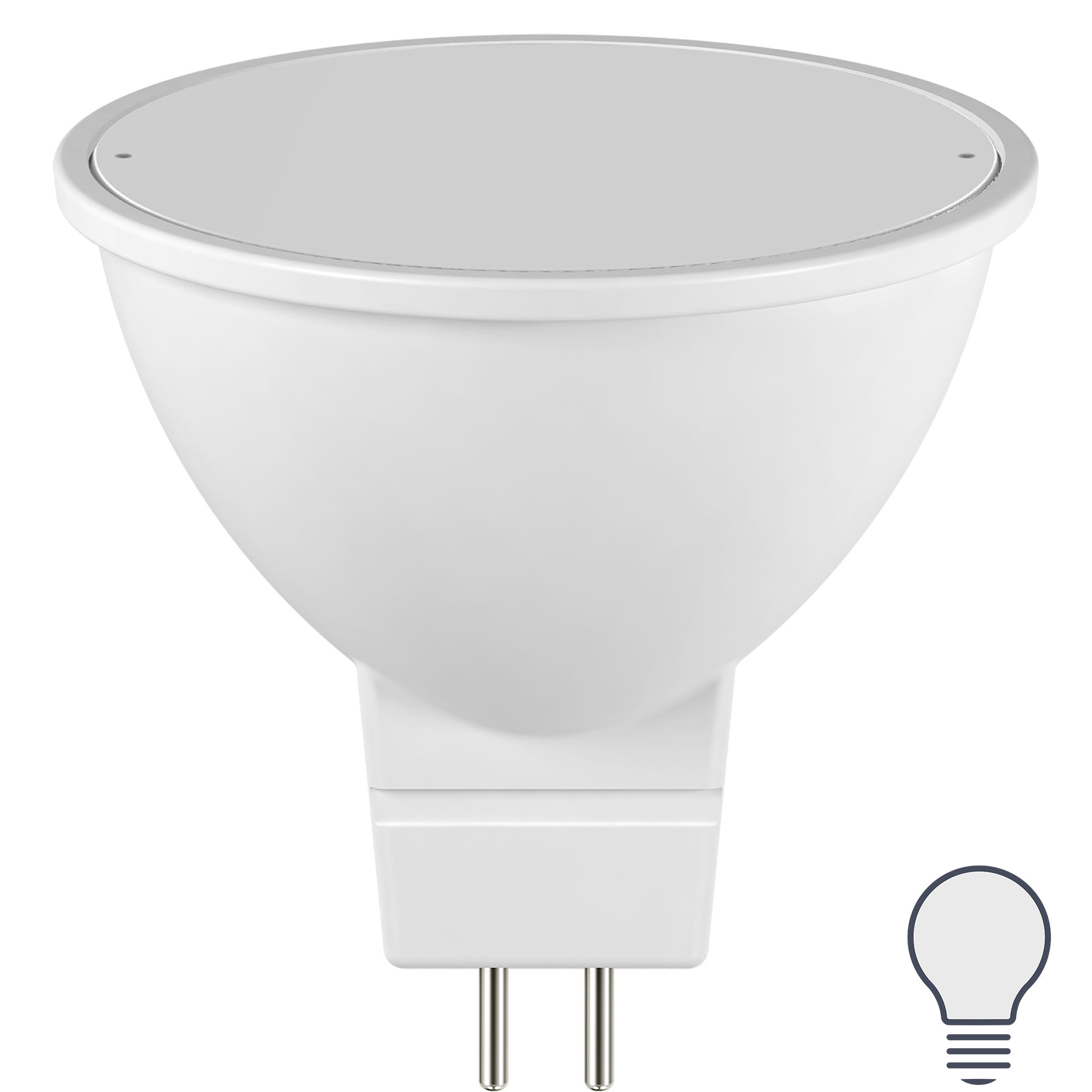82991620 Лампа светодиодная Clear G5.3 175-250 В 6 Вт прозрачная 500 лм нейтральный белый свет STLM-0038581 LEXMAN