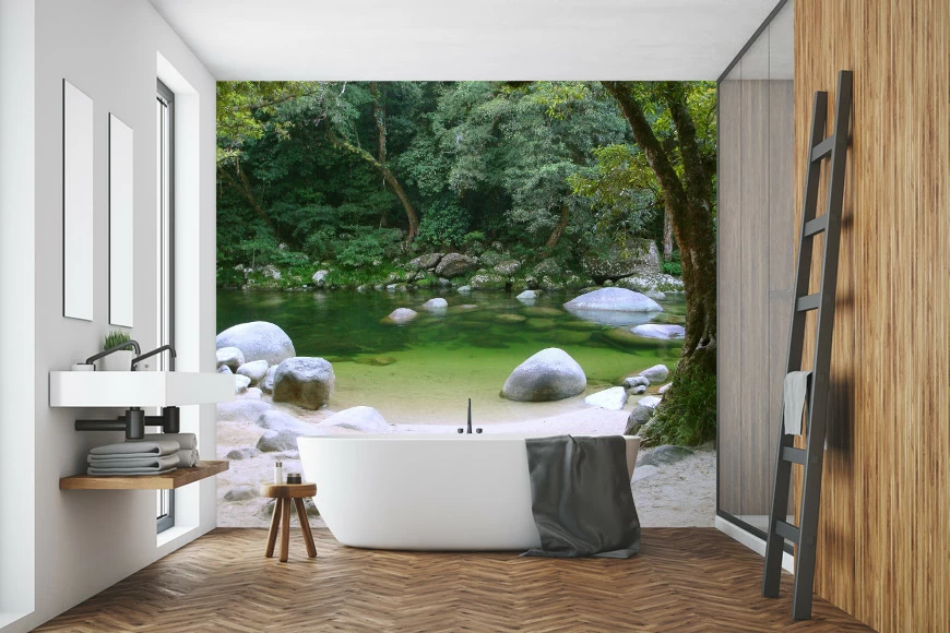 Современный дизайн ванной 2024: фото новинки ванны в интерьере в разных стилях