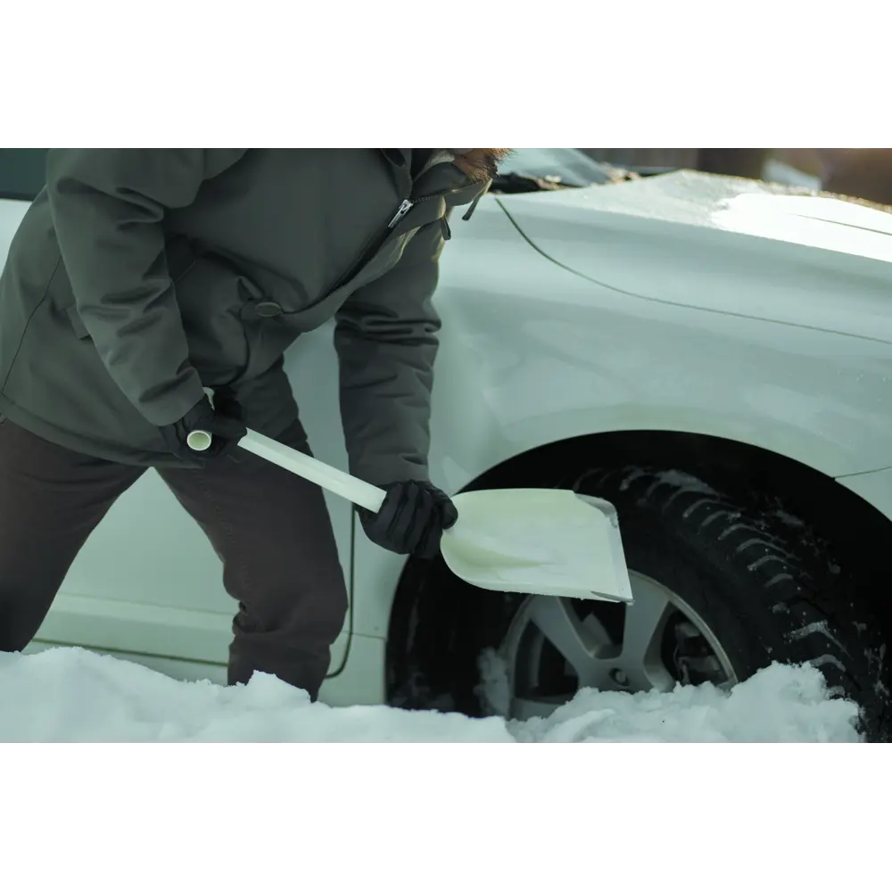 Лопата автомобильная для уборки снега FISKARS SnowXpert, нержавеющая сталь STLM-2140660 - Вид №8