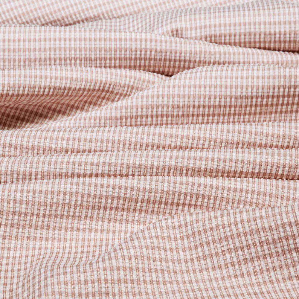 Тюль на ленте Haramosh Peak 140x280 см цвет розовый INSPIRE STLM-2131922 - Вид №2