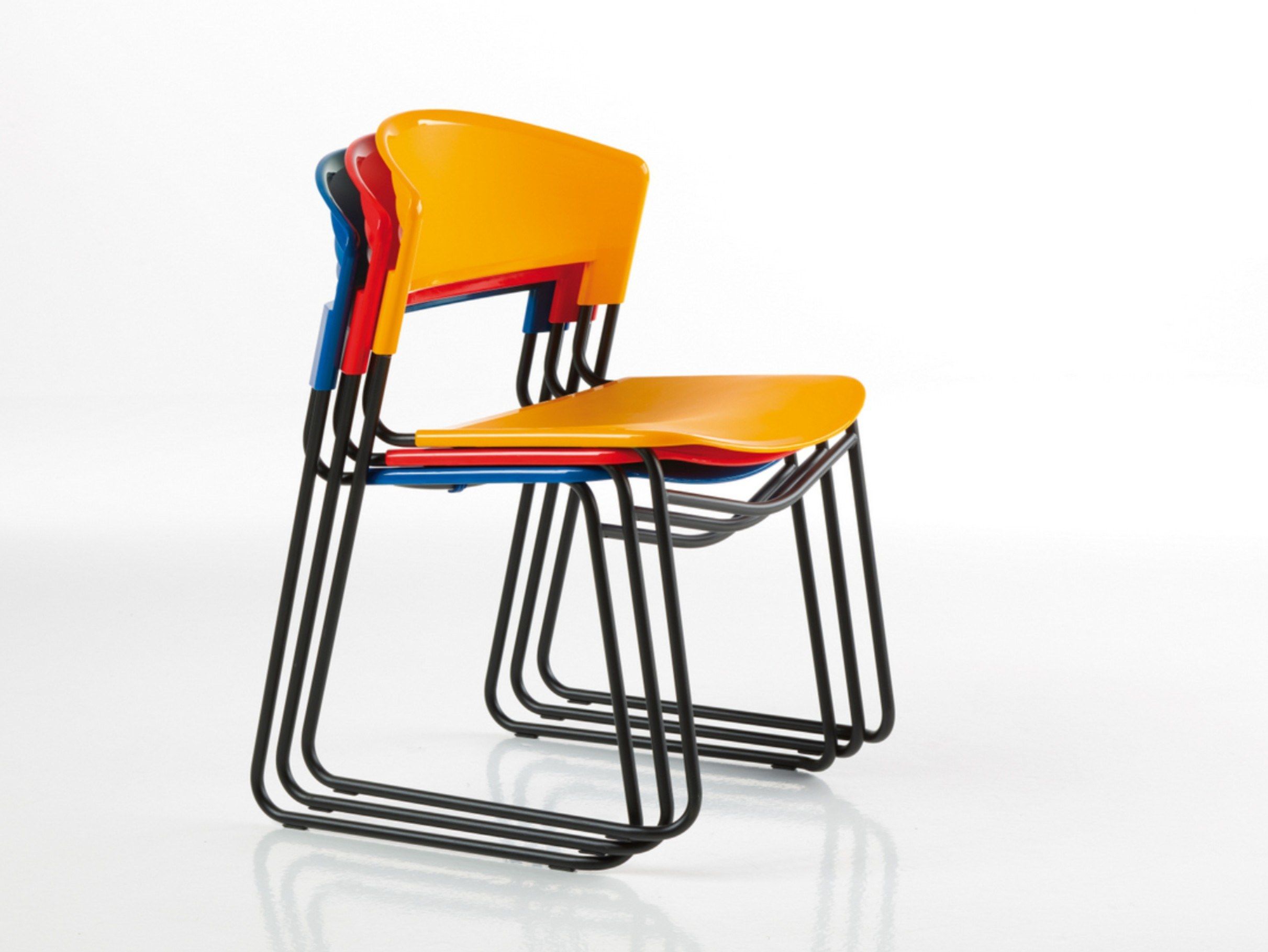 Штабелируемый стул из Biogreen® и стали BBB AGAIN ARCH-00152056 - Вид №4