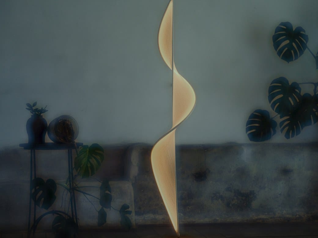 Ткань ручной работы светодиодный торшер llll IIII.08 ARCH-00056587 - Вид №3