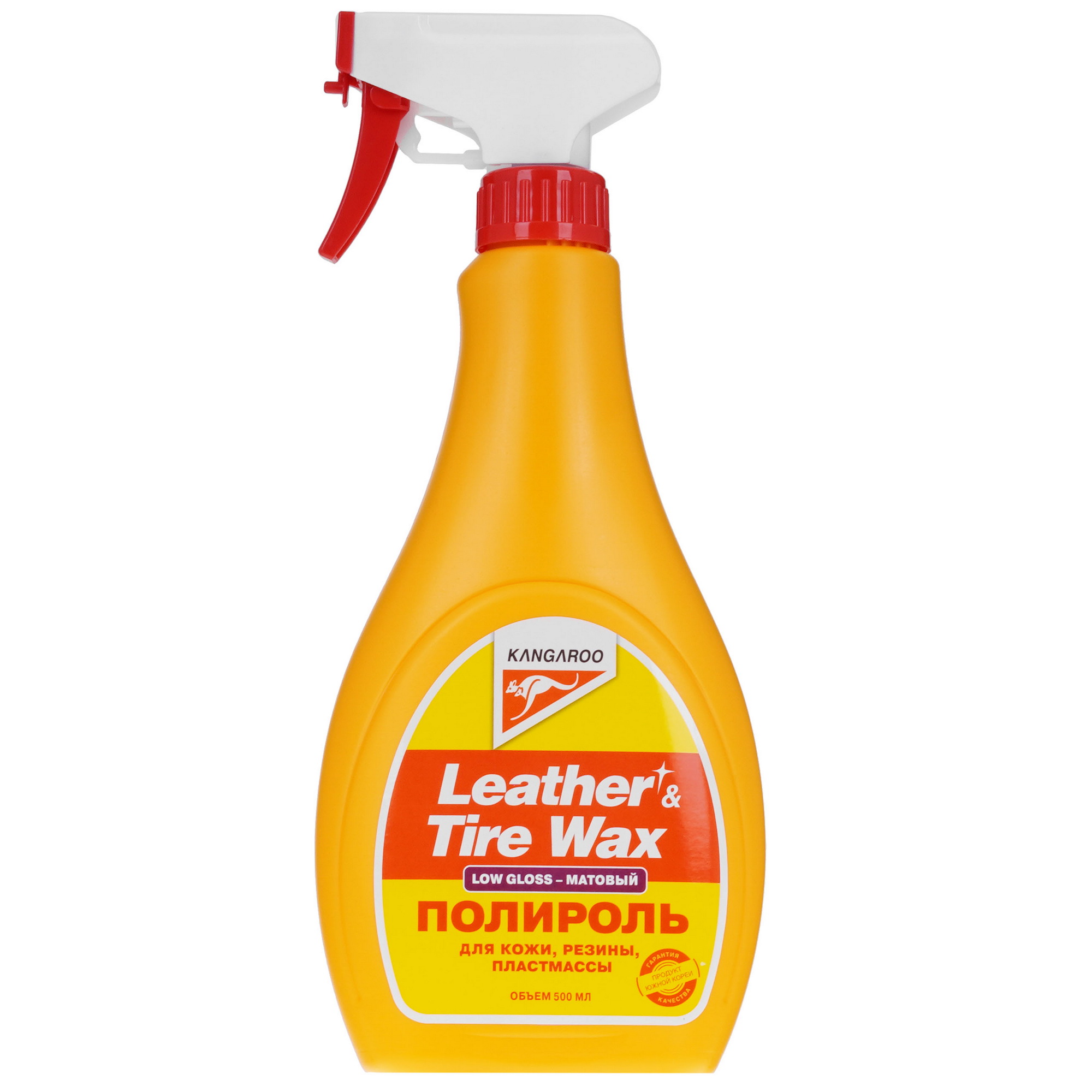 9140803 Полироль Leather & Tire Wax Low Gloss 500 мл KANGAROO STDN-0132444