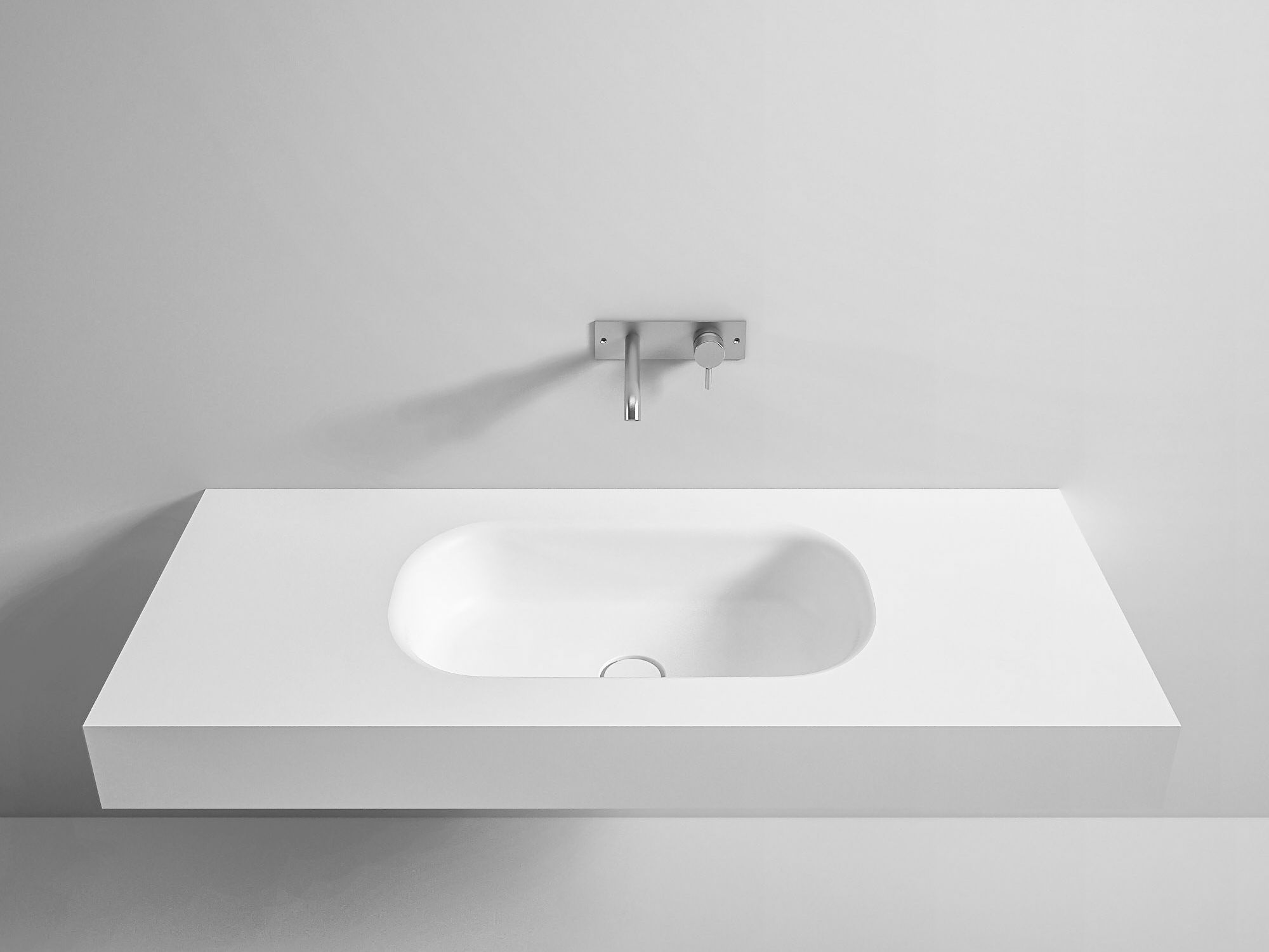 Подвесная раковина Korakril™ с столешницей Rexa HAMMAM ARCH-00102212 - Вид №1