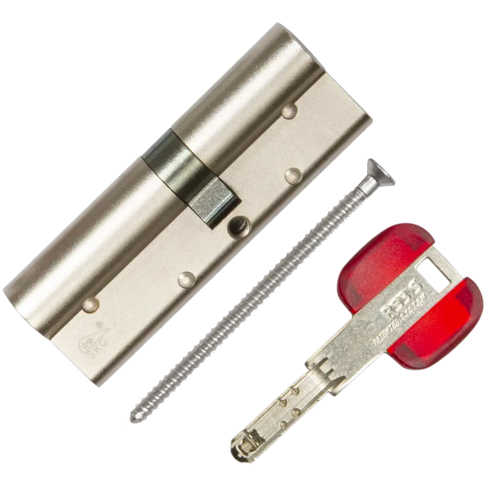 Цилиндр Cisa RS3 OL3S1-21.12, 35x10x45 мм, ключ/ключ, цвет никель STLM-2164526 - Вид №1