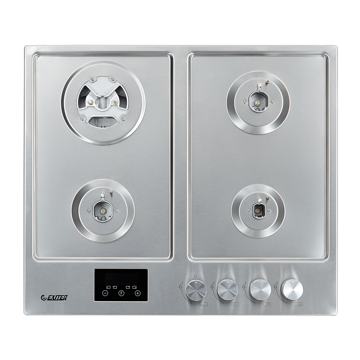 9283390 Газовая варочная поверхность EXITEQ EXH-209 inox STDN-0063942 - Вид №3