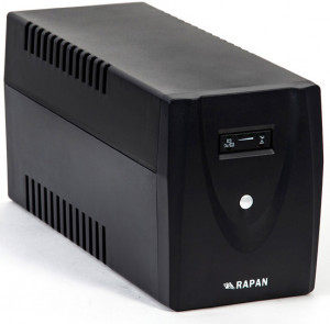 RAPAN-UPS 1500 power supply 220v 1500va / 900w meander with battery 2x7ah interactive Бастион
