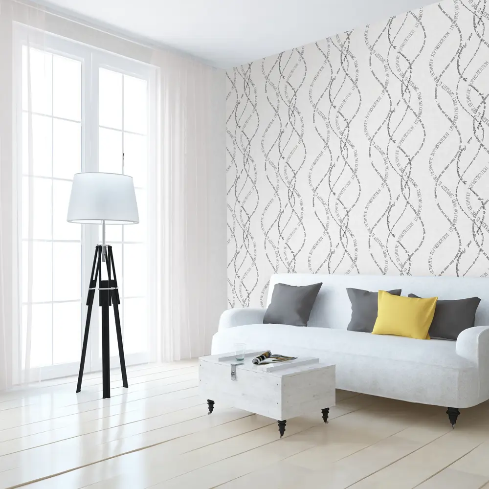 Обои флизелиновые Victoria Stenova Istina белые 1.06 м 989611 STLM-2016313 - Вид №3