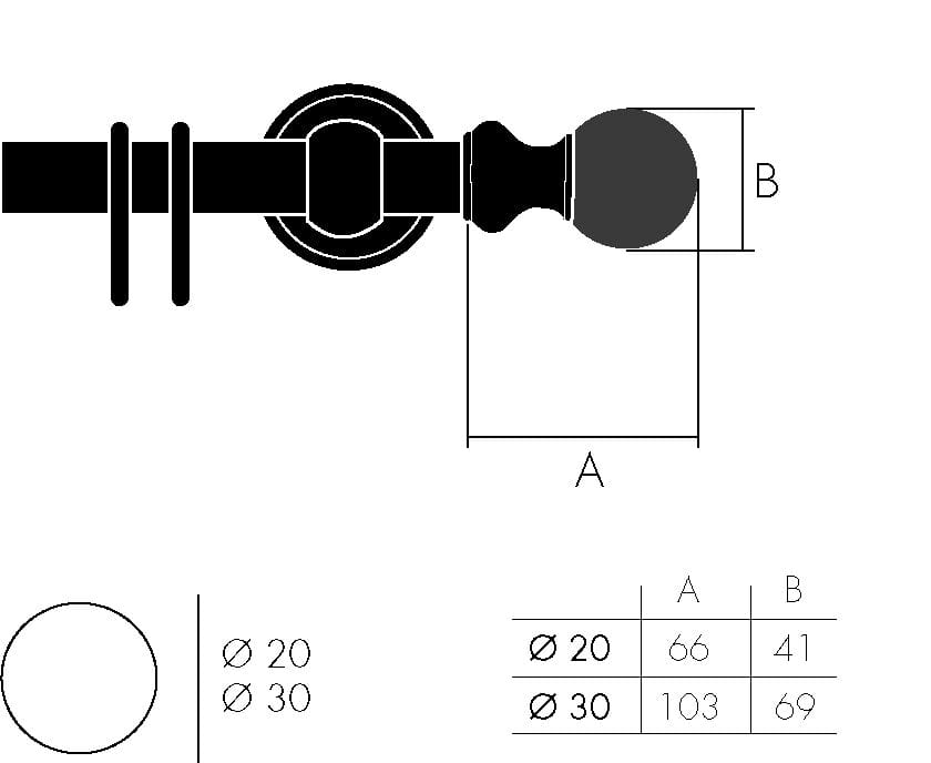 Железный и латунный карниз Frandoli Shiny Glass ARCH-00011948 - Вид №4