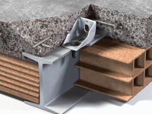 Соединитель для закрепления перекрытий из стальных канавок