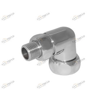 Переходник (24) угл. нр-вн 1/2х3/4 хром (пара)  (0036) Santreyd 211424