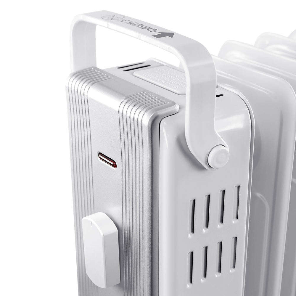 9169998 Масляный обогреватель OBSIDIAN BS-OH2000A белый STDN-0049989 - Вид №5