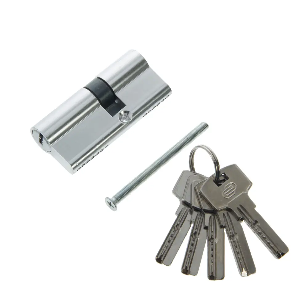 Цилиндр Standers ключ/ключ 30х40 хром, TT-CAB808 STLM-2204270 - Вид №1