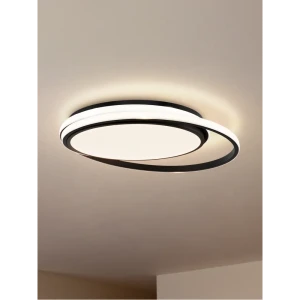 Люстра потолочная светодиодная FREYA FR10032CL-L98B LED 30 м² теплый белый свет цвет черный