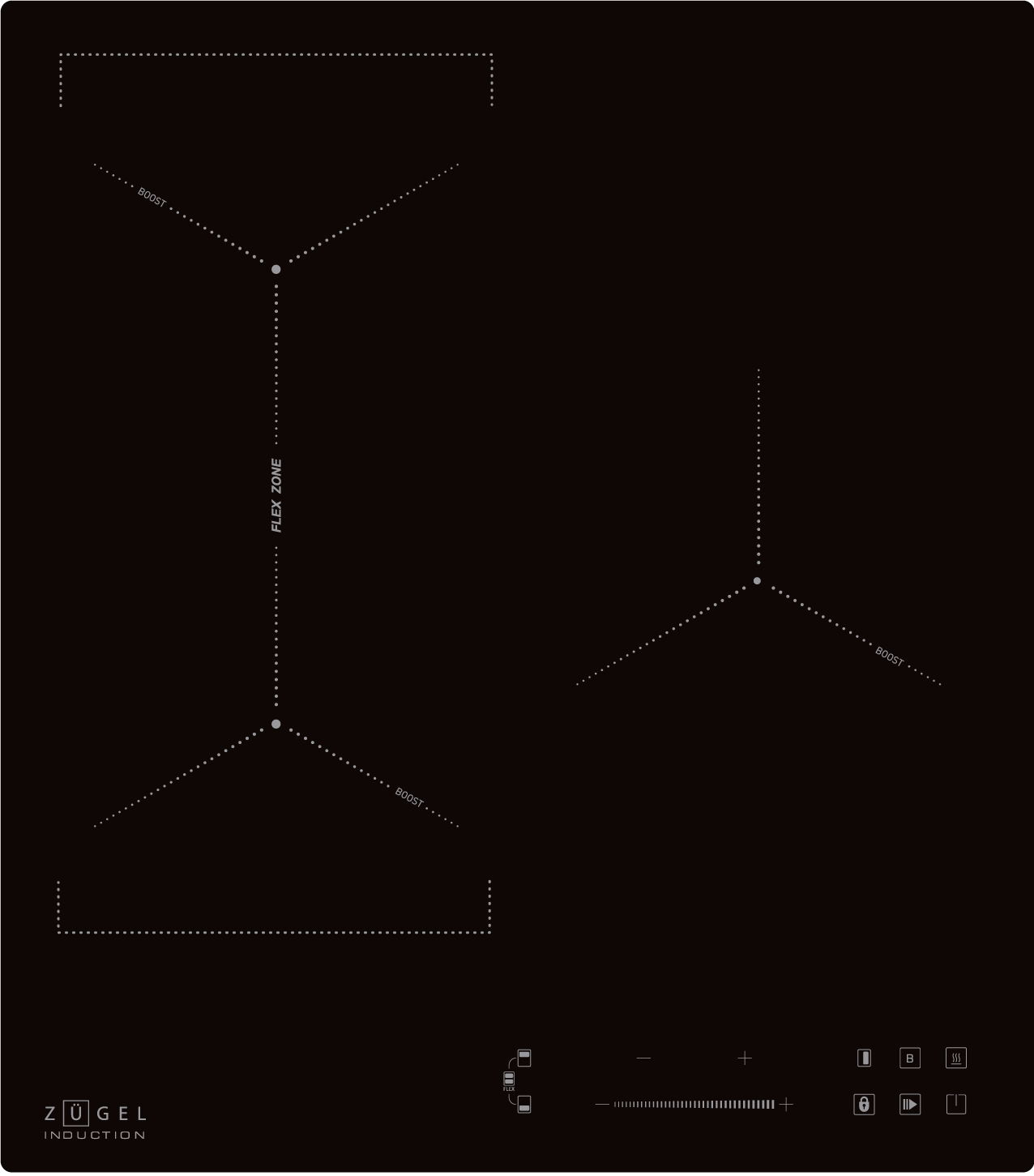 9102993 Индукционная варочная поверхность ZUGEL ZIH454B STDN-0073305 - Вид №6