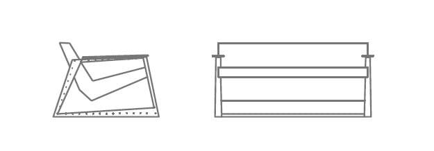 Ткань диван HOOKL und STOOL Lasta ARCH-00033217 - Вид №5
