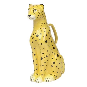 Лейка желто-черная керамическая Urban Jungle Cheetah DOIY  00-3871331 Желтый;черный